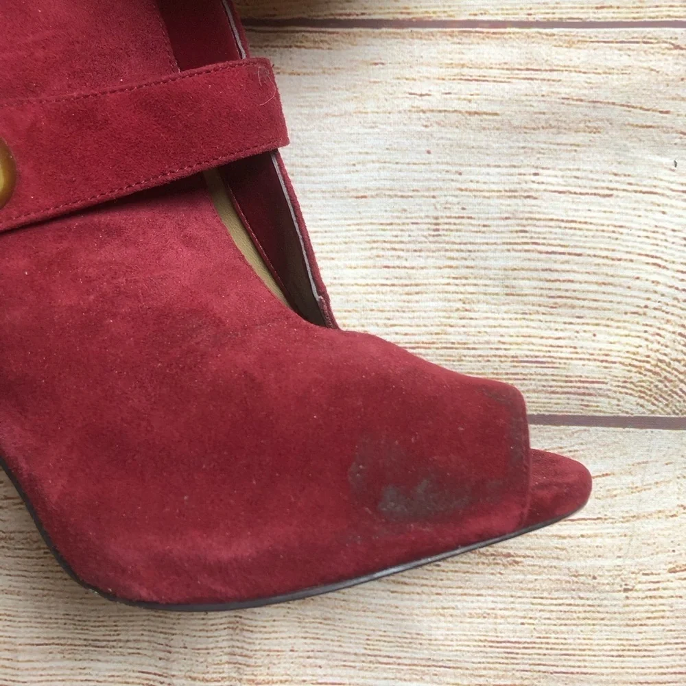Michael Kors Red‎ Booties